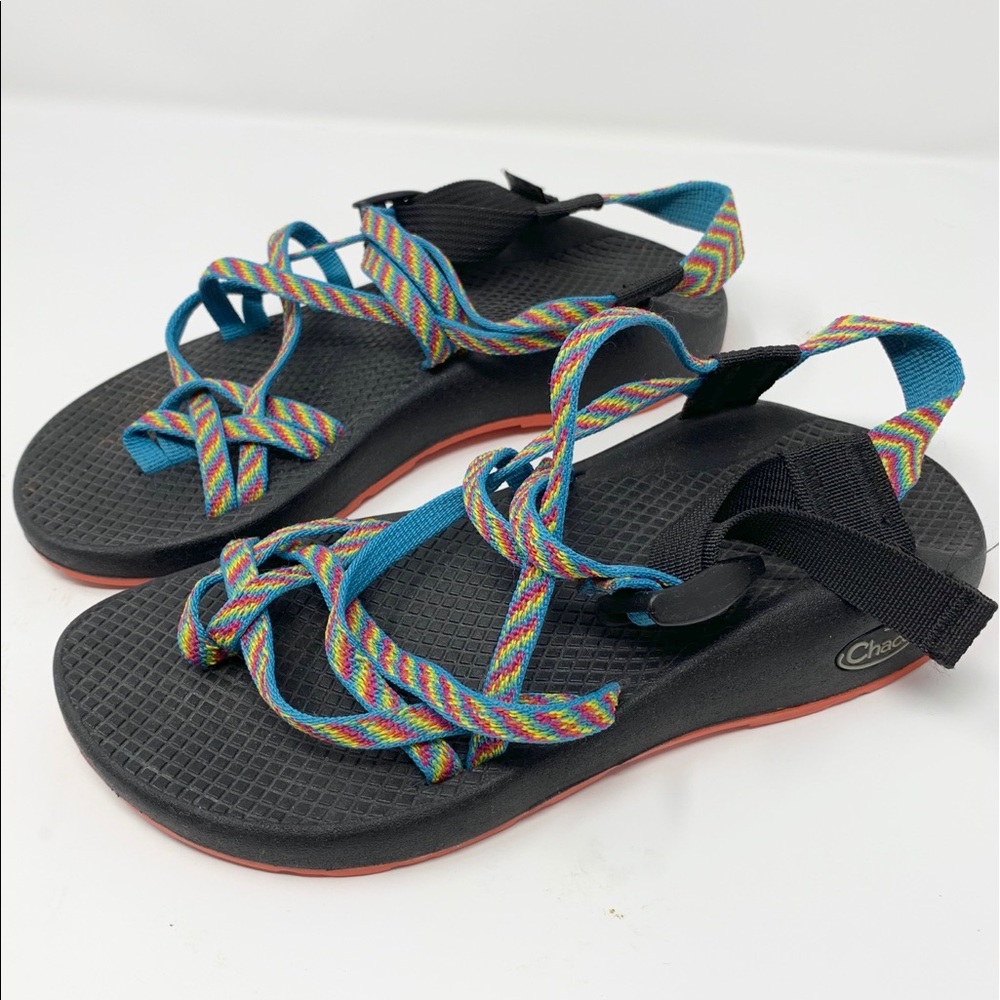 Chaco | Rainbow Stripe ZX/2 Yampa Sandals 7